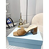 US$69.00 Prada 7.5cm High-heeled shoes for women #589051