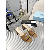 US$69.00 Prada 7.5cm High-heeled shoes for women #589051