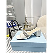 US$73.00 Prada 7.5cm High-heeled shoes for women #589053