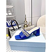 US$73.00 Prada 7.5cm High-heeled shoes for women #589061