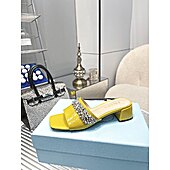 US$73.00 Prada 5cm High-heeled Shoes for women #589062