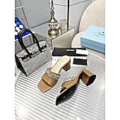 US$73.00 Prada 7.5cm High-heeled Shoes for women #589063