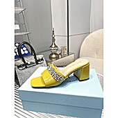 US$73.00 Prada 7.5cm High-heeled Shoes for women #589064