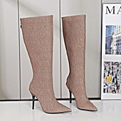 US$111.00 versace 10.5cm High-heeled boots for women #589863