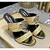 US$73.00 versace 10cm High-heeled shoes for women #589983