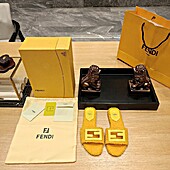 US$103.00 Fendi shoes for Fendi slippers for women #591574