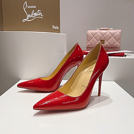 christian louboutin 10.5cm High-heeled shoes for women #593960 replica
