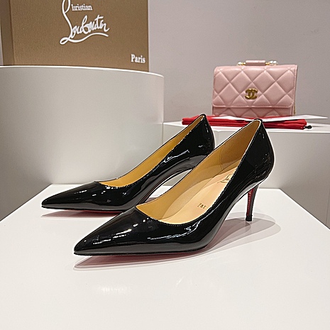 christian louboutin 6.5cm High-heeled shoes for women #593977