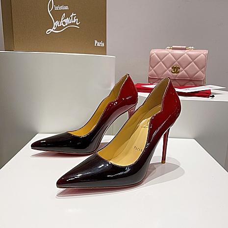 christian louboutin 10.5cm High-heeled shoes for women #593982 replica