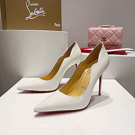 christian louboutin 10.5cm High-heeled shoes for women #593986 replica