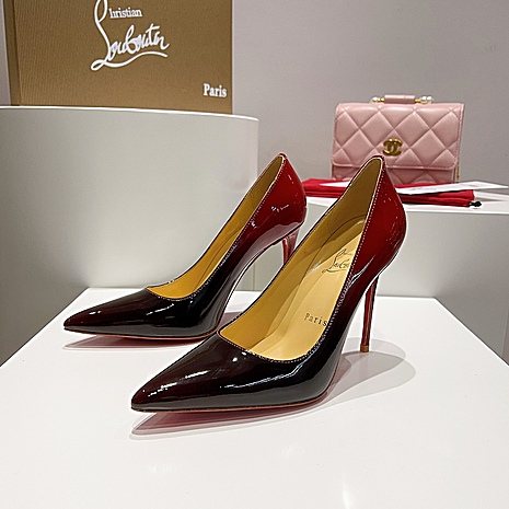 christian louboutin 10.5cm High-heeled shoes for women #593987 replica