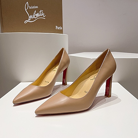 christian louboutin 10cm High-heeled shoes for women #593990 replica