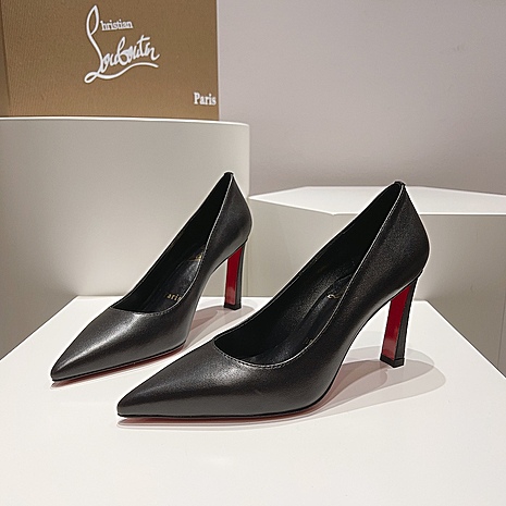 christian louboutin 10cm High-heeled shoes for women #593991