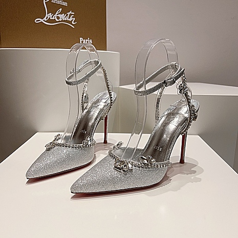 christian louboutin 10cm High-heeled shoes for women #593993 replica