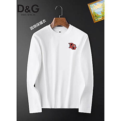 D&G Long Sleeved T-shirts for Men #594145 replica