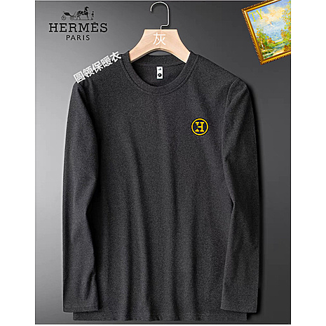 HERMES Long-Sleeved T-shirts for MEN #594528 replica