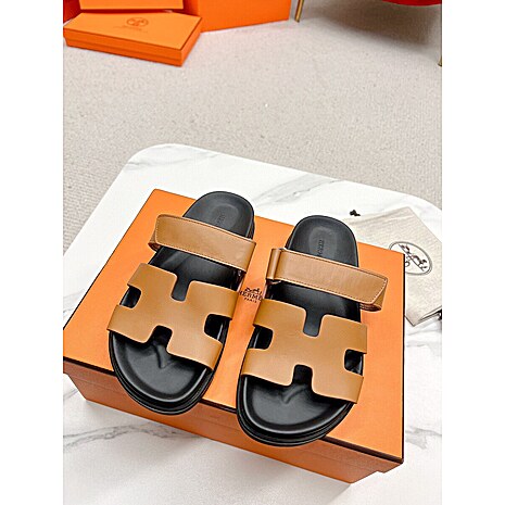 HERMES Shoes for Men's HERMES Slippers #594547 replica