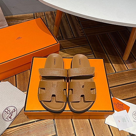 HERMES Shoes for Men's HERMES Slippers #594553 replica