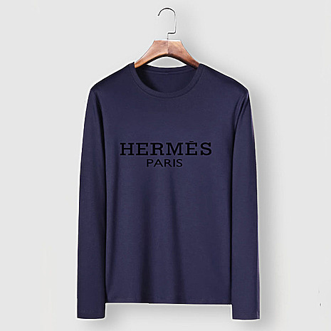 HERMES Long-Sleeved T-shirts for MEN #595373 replica