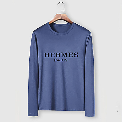 HERMES Long-Sleeved T-shirts for MEN #595374 replica