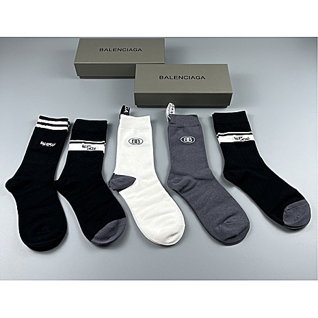 Balenciaga Socks 5pcs sets #595503 replica