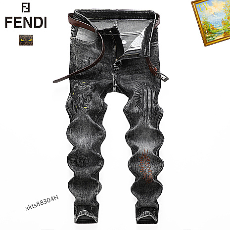 FENDI Jeans for men #597193 replica