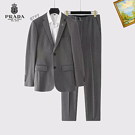 Prada men's two-piece suit #597348 replica