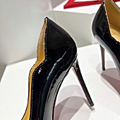 US$118.00 christian louboutin 10.5cm High-heeled shoes for women #593961