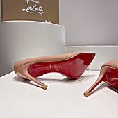US$118.00 christian louboutin 10cm High-heeled shoes for women #593963
