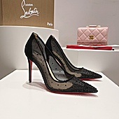 US$118.00 christian louboutin 10.5cm High-heeled shoes for women #593970