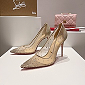 US$118.00 christian louboutin 10.5cm High-heeled shoes for women #593971