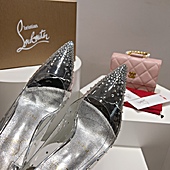 US$118.00 christian louboutin 8.5cm High-heeled shoes for women #593972