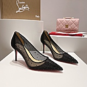US$118.00 christian louboutin 8.5cm High-heeled shoes for women #593973