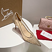 US$118.00 christian louboutin 8.5cm High-heeled shoes for women #593974