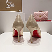 US$118.00 christian louboutin 8.5cm High-heeled shoes for women #593974