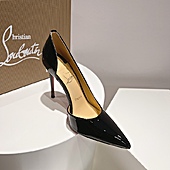 US$118.00 christian louboutin 10cm High-heeled shoes for women #593975