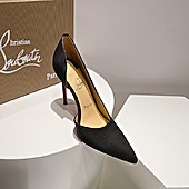US$118.00 christian louboutin 10cm High-heeled shoes for women #593976