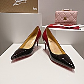 US$118.00 christian louboutin 6.5cm High-heeled shoes for women #593979