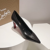 US$126.00 christian louboutin 10cm High-heeled shoes for women #593991