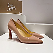 US$126.00 christian louboutin 8.5cm High-heeled shoes for women #593992