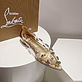 US$134.00 Christian Louboutin Shoes for Women's Christian Louboutin High-heeled shoes #593995