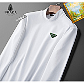 US$33.00 Prada Long-sleeved T-shirts for Men #594172