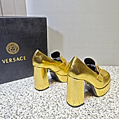US$141.00 versace 11cm High-heeled shoes for women #594310