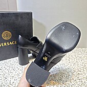 US$141.00 versace 11cm High-heeled shoes for women #594311