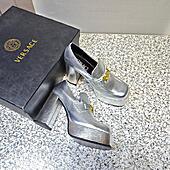 US$141.00 versace 11cm High-heeled shoes for women #594317