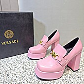 US$141.00 versace 11cm High-heeled shoes for women #594319