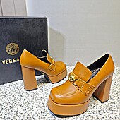 US$141.00 versace 11cm High-heeled shoes for women #594320