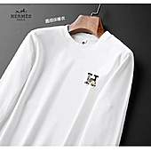 US$33.00 HERMES Long-Sleeved T-shirts for MEN #594525