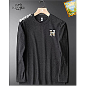 US$33.00 HERMES Long-Sleeved T-shirts for MEN #594526