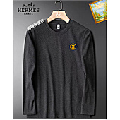 US$33.00 HERMES Long-Sleeved T-shirts for MEN #594528
